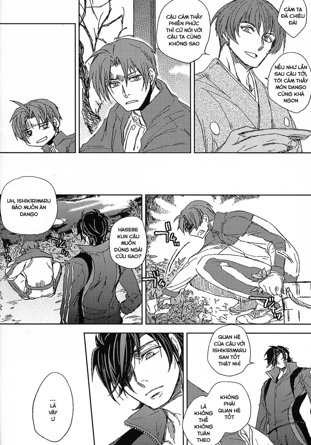 Touken ranbu dj - Hananiarashi no tatoe mo aru zo - Touken ranbu dj - Hananiarashi no tatoe mo aru zo trang 34