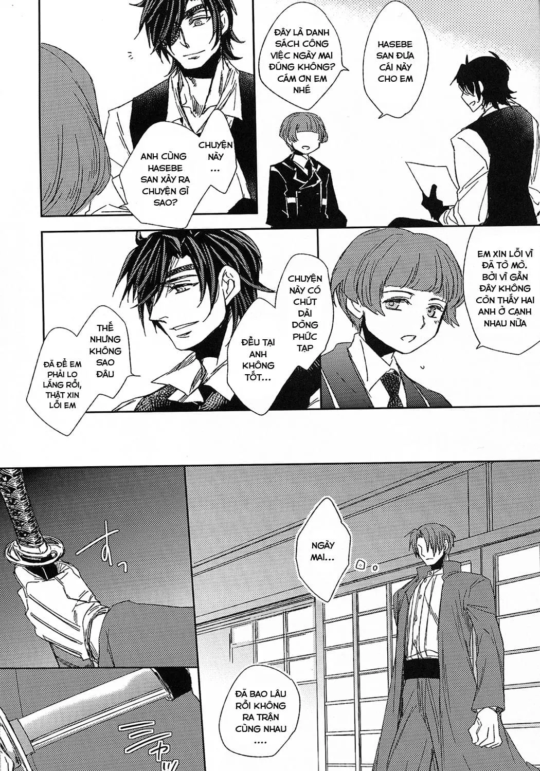 Touken ranbu dj - Hananiarashi no tatoe mo aru zo - Touken ranbu dj - Hananiarashi no tatoe mo aru zo trang 52