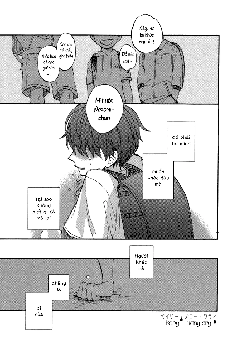 Baby many cry