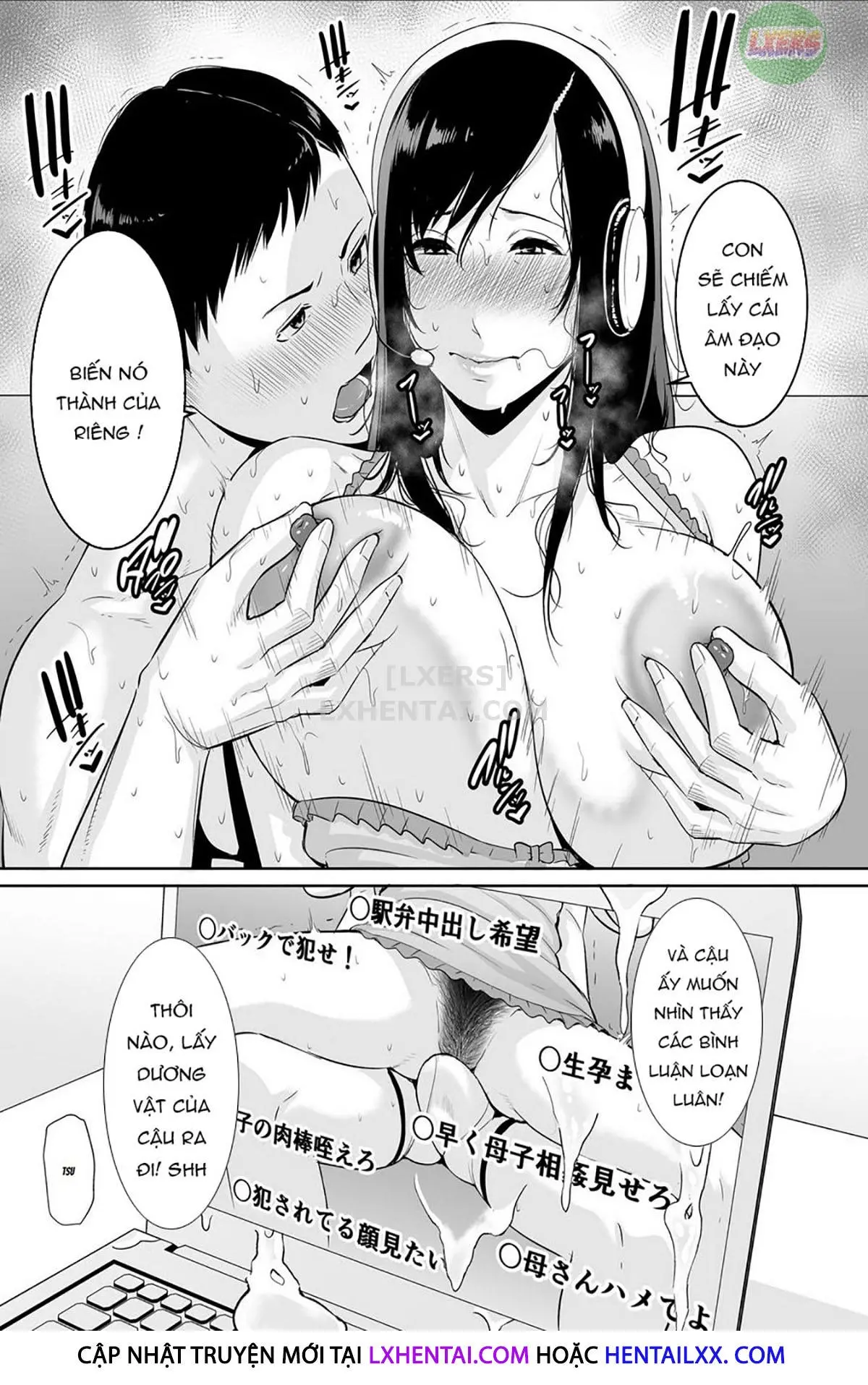 Haha wa Yoru ni Saku Single Mother no Haishin Kiroku - Haha wa Yoru ni Saku Single Mother no Haishin Kiroku trang 38