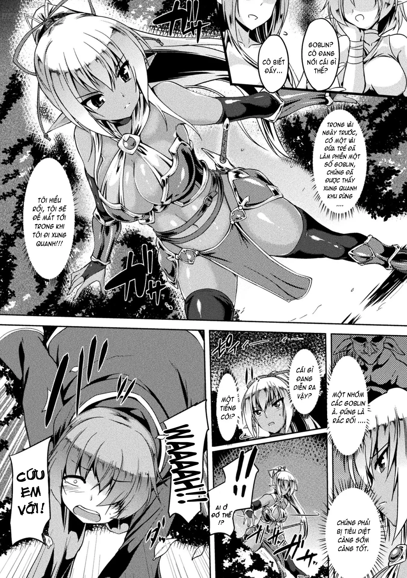 Gunjoku no Dark Elf | Gang-raped Dark Elf - Gunjoku no Dark Elf | Gang-raped Dark Elf trang 2