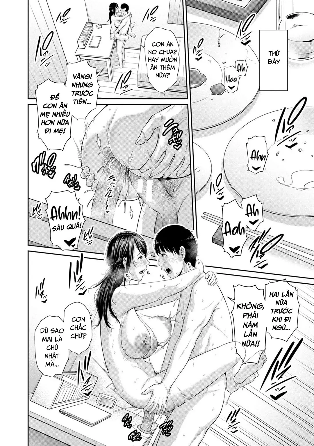 Boku dake no Inbo-tachi | My Three Horny Moms - Boku dake no Inbo-tachi | My Three Horny Moms trang 187
