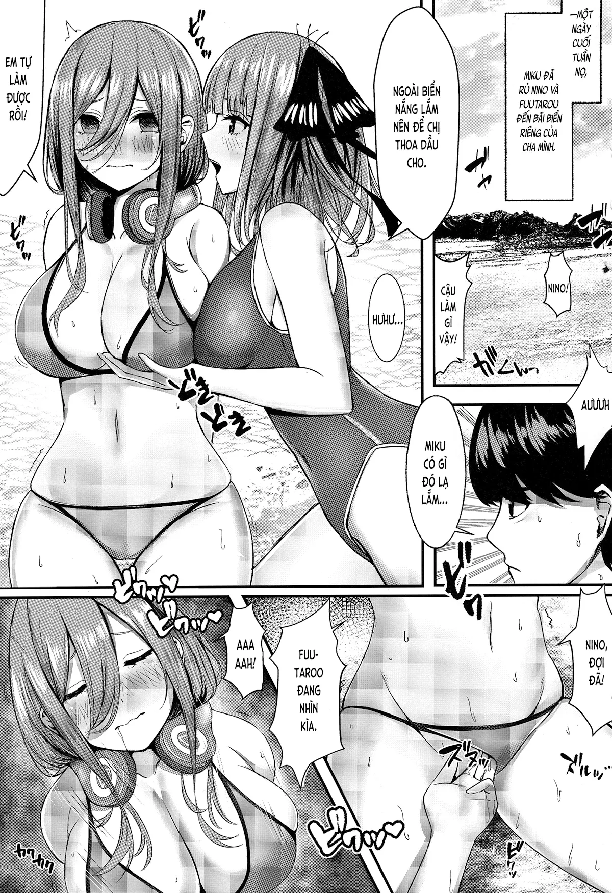 Kouhei ni Ikou ze! - 2toubun no sex on beach + Kouhei ni Ikou ze!! - 2toubun no sex with milk - Kouhei ni Ikou ze! - 2toubun no sex on beach + Kouhei ni Ikou ze!! - 2toubun no sex with milk trang 2