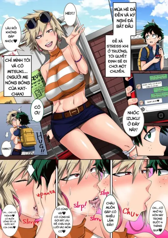 Boku no Harem Academia Bakugou Mama to no Natsuyasumi "Zenpen" - Boku no Harem Academia Bakugou Mama to no Natsuyasumi "Zenpen" trang 2
