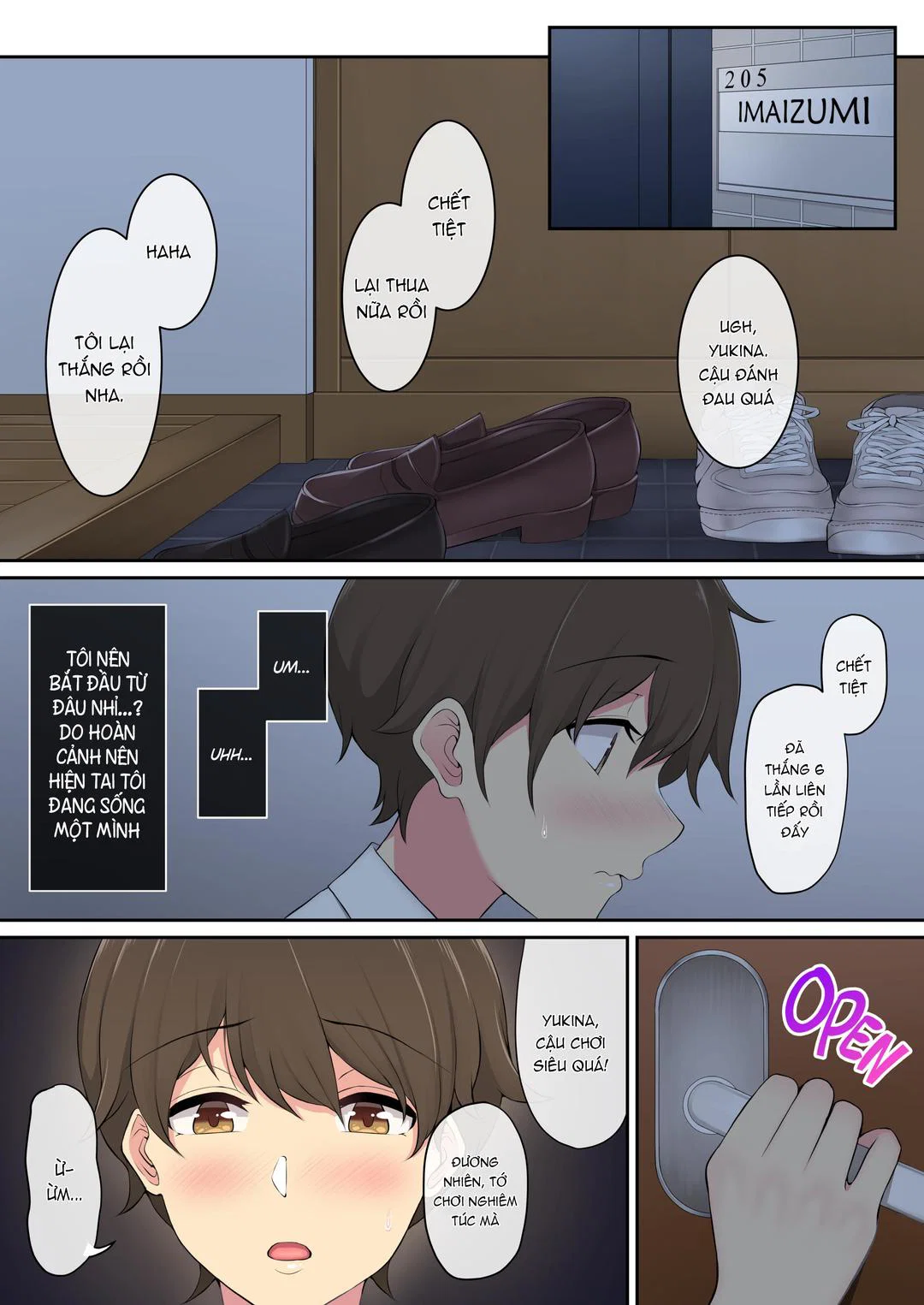 Imaizumi đưa cả bầy Gyaru về nhà mình - Chap 01 trang 2