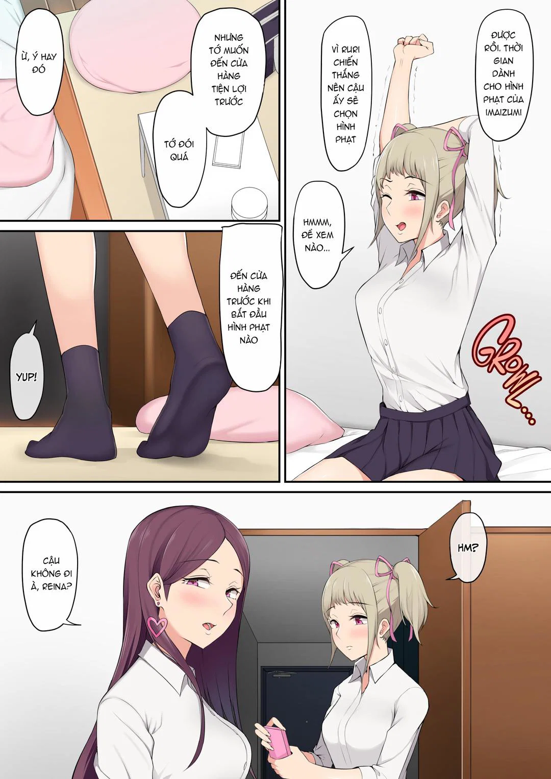 Imaizumi đưa cả bầy Gyaru về nhà mình - Chap 01 trang 10