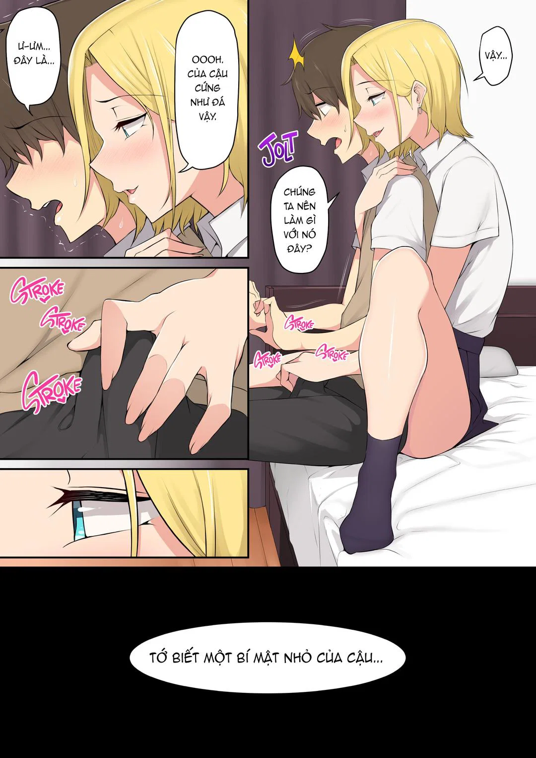 Imaizumi đưa cả bầy Gyaru về nhà mình - Chap 01 trang 12