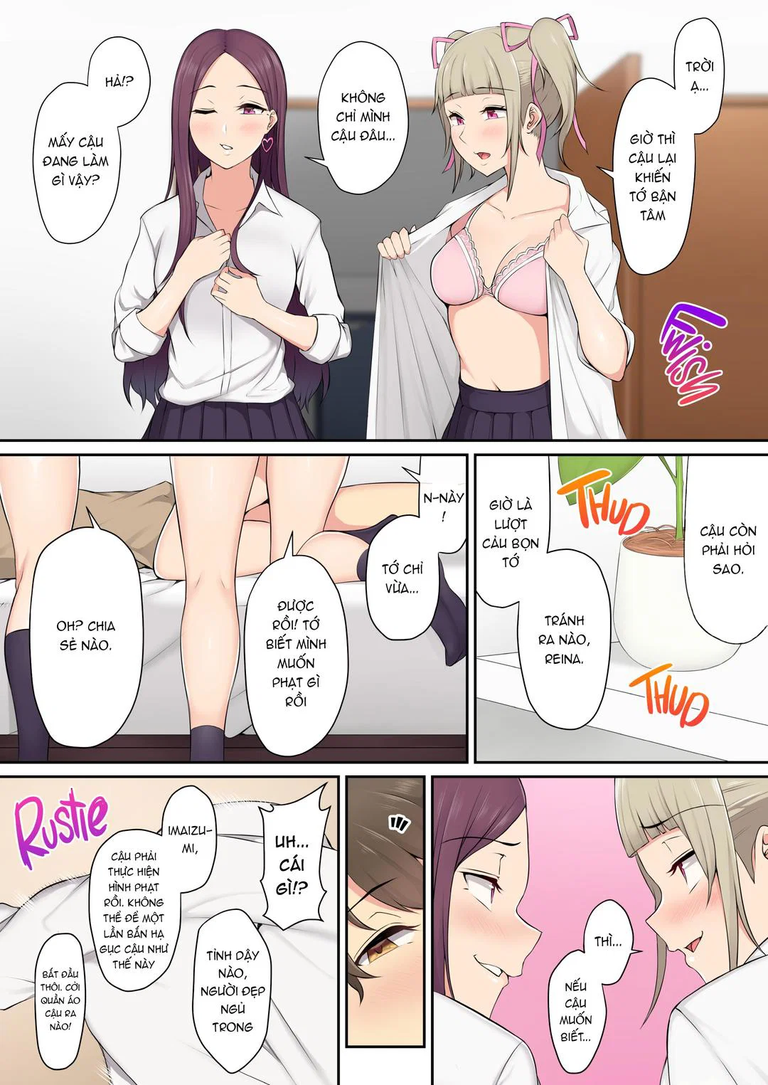 Imaizumi đưa cả bầy Gyaru về nhà mình - Chap 01 trang 23