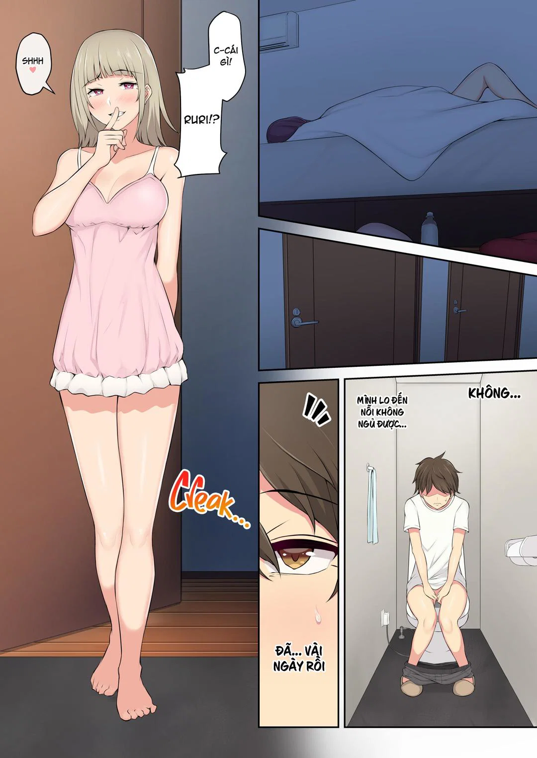 Imaizumi đưa cả bầy Gyaru về nhà mình - Chap 01 trang 47