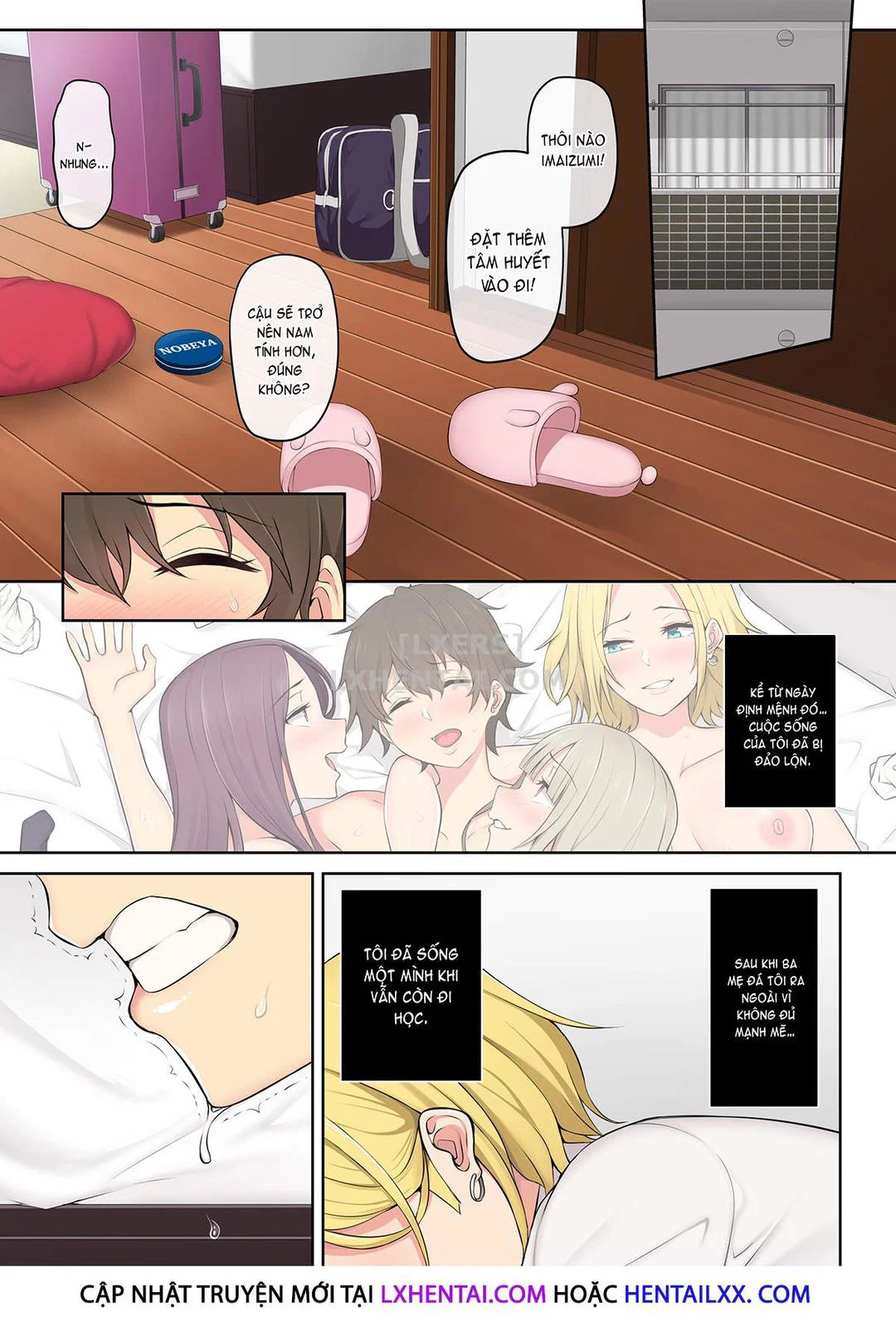 Imaizumi đưa cả bầy Gyaru về nhà mình - Chap 02 trang 5