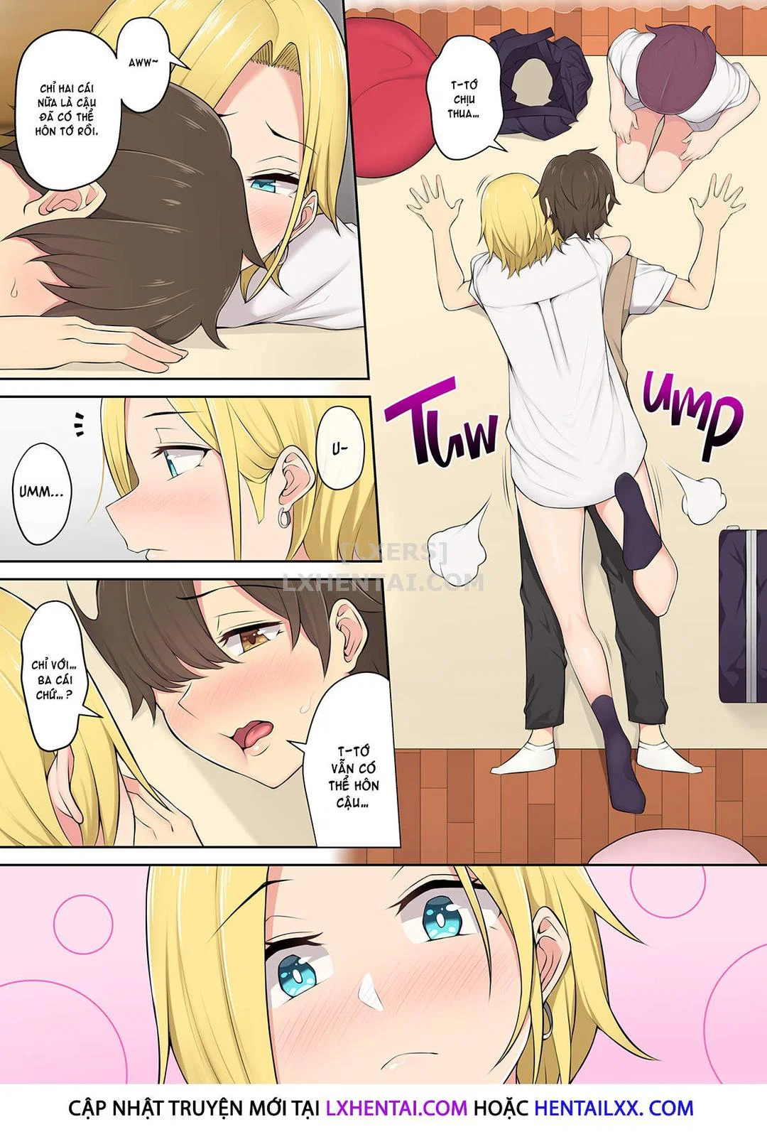 Imaizumi đưa cả bầy Gyaru về nhà mình - Chap 02 trang 7