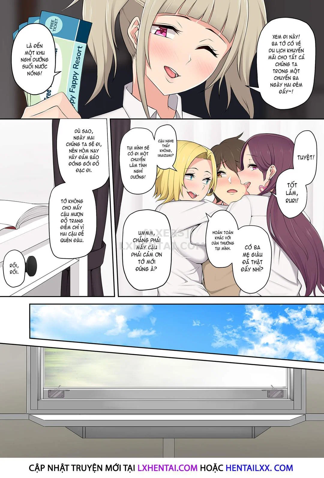 Imaizumi đưa cả bầy Gyaru về nhà mình - Chap 02 trang 11