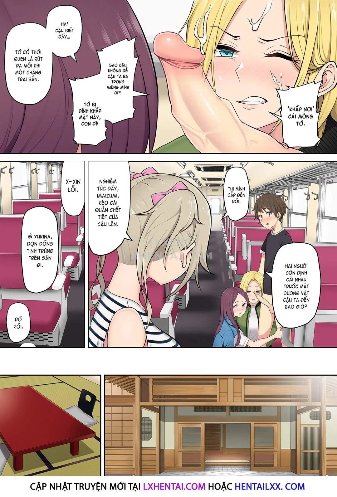 Imaizumi đưa cả bầy Gyaru về nhà mình - Chap 02 trang 19