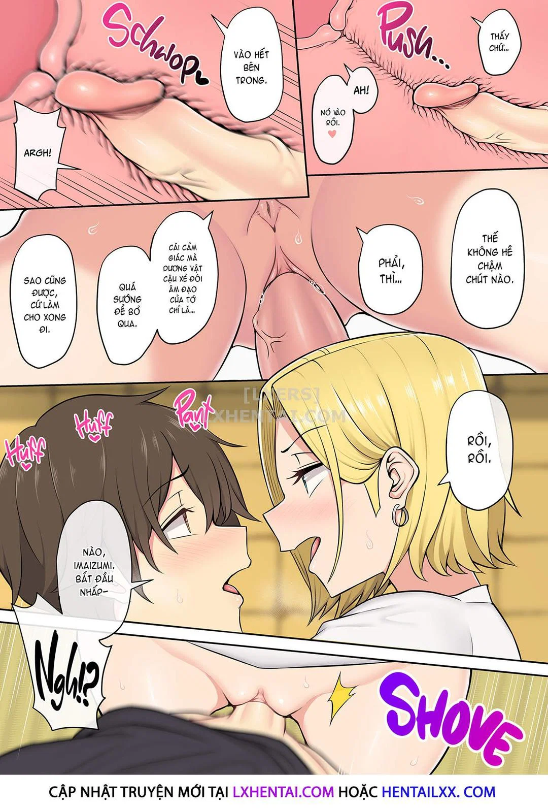 Imaizumi đưa cả bầy Gyaru về nhà mình - Chap 02 trang 23
