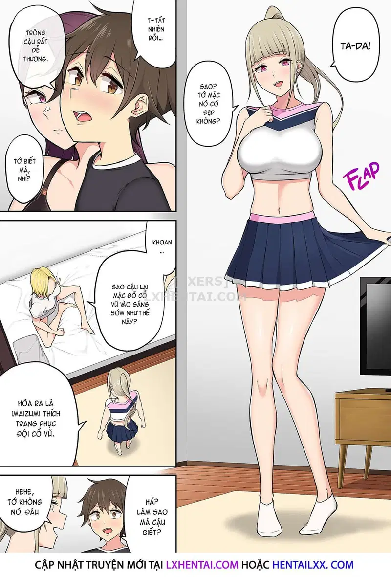 Imaizumi đưa cả bầy Gyaru về nhà mình - Chap 03 trang 15
