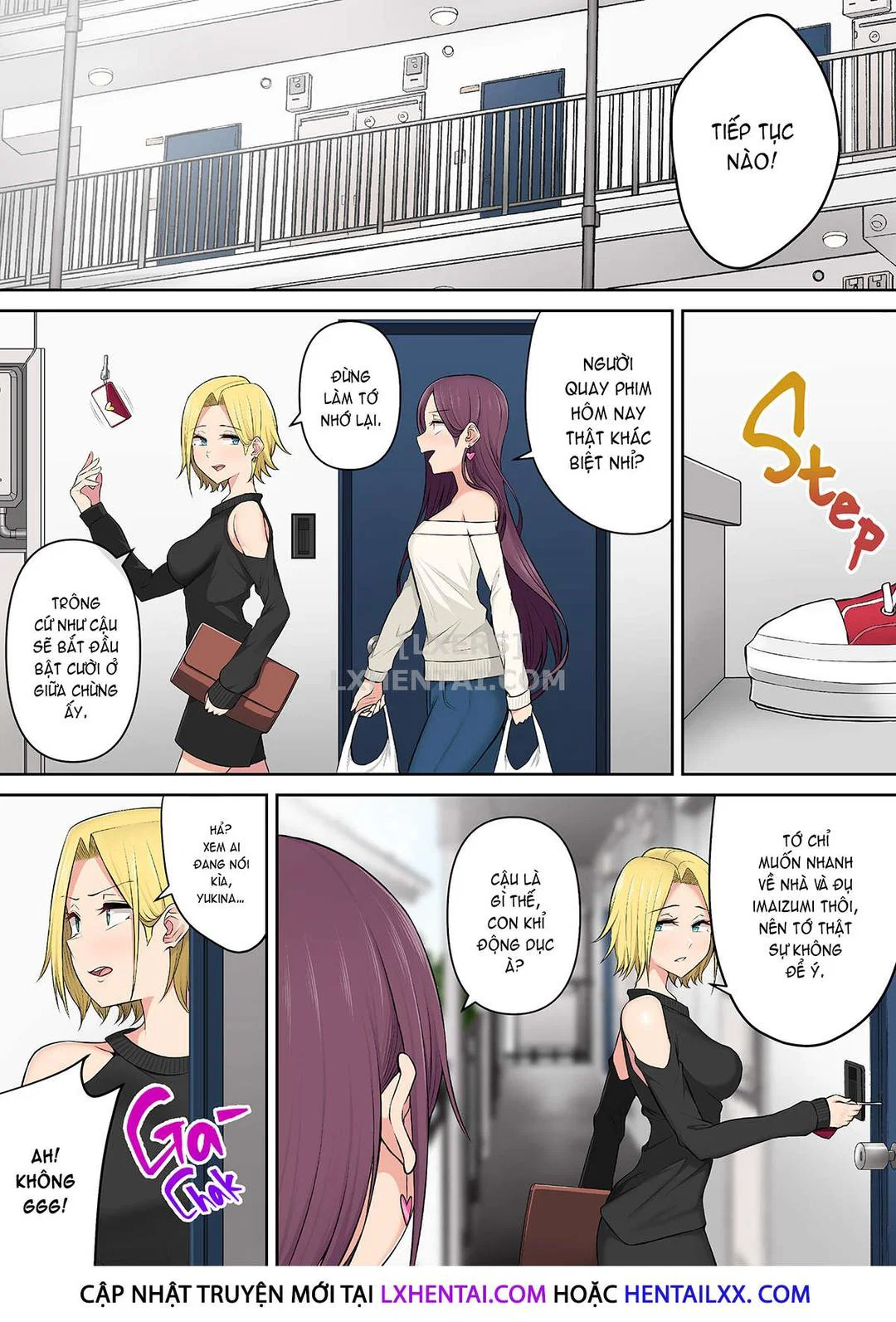 Imaizumi đưa cả bầy Gyaru về nhà mình - Chap 03 trang 26