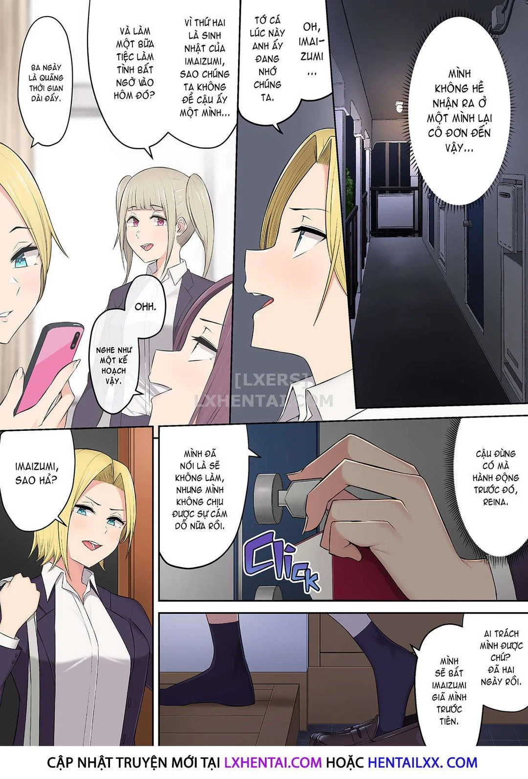 Imaizumi đưa cả bầy Gyaru về nhà mình - Chap 03 trang 45