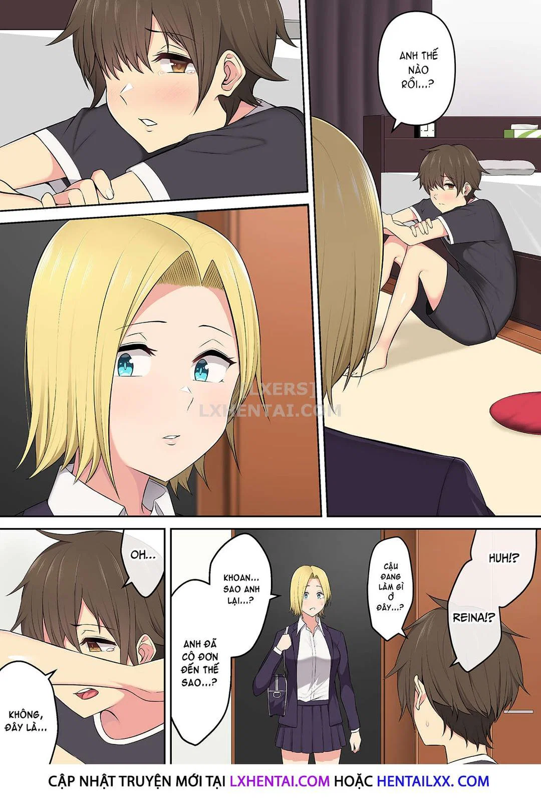Imaizumi đưa cả bầy Gyaru về nhà mình - Chap 03 trang 46