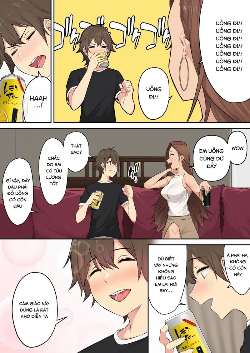 Imaizumi đưa cả bầy Gyaru về nhà mình - Chap 04-2 trang 4