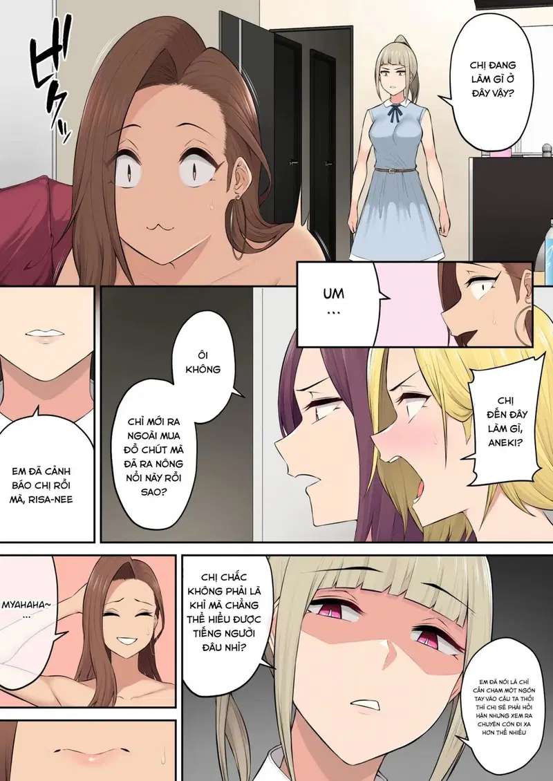 Imaizumi đưa cả bầy Gyaru về nhà mình - Chap 04-2 trang 18