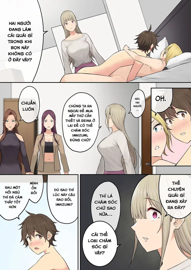 Imaizumi đưa cả bầy Gyaru về nhà mình - Chap 05-2 trang 20