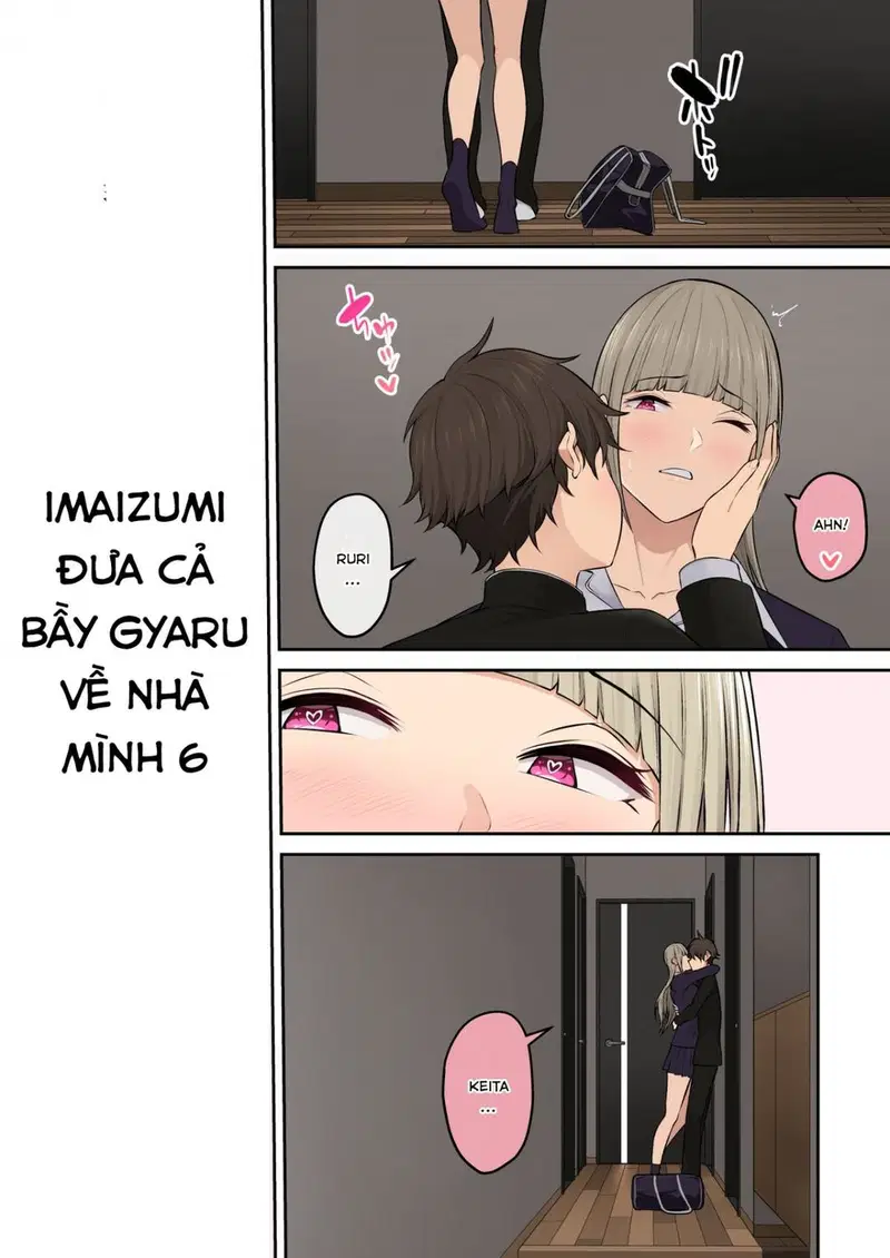 Imaizumi đưa cả bầy Gyaru về nhà mình - Chap 06 trang 3