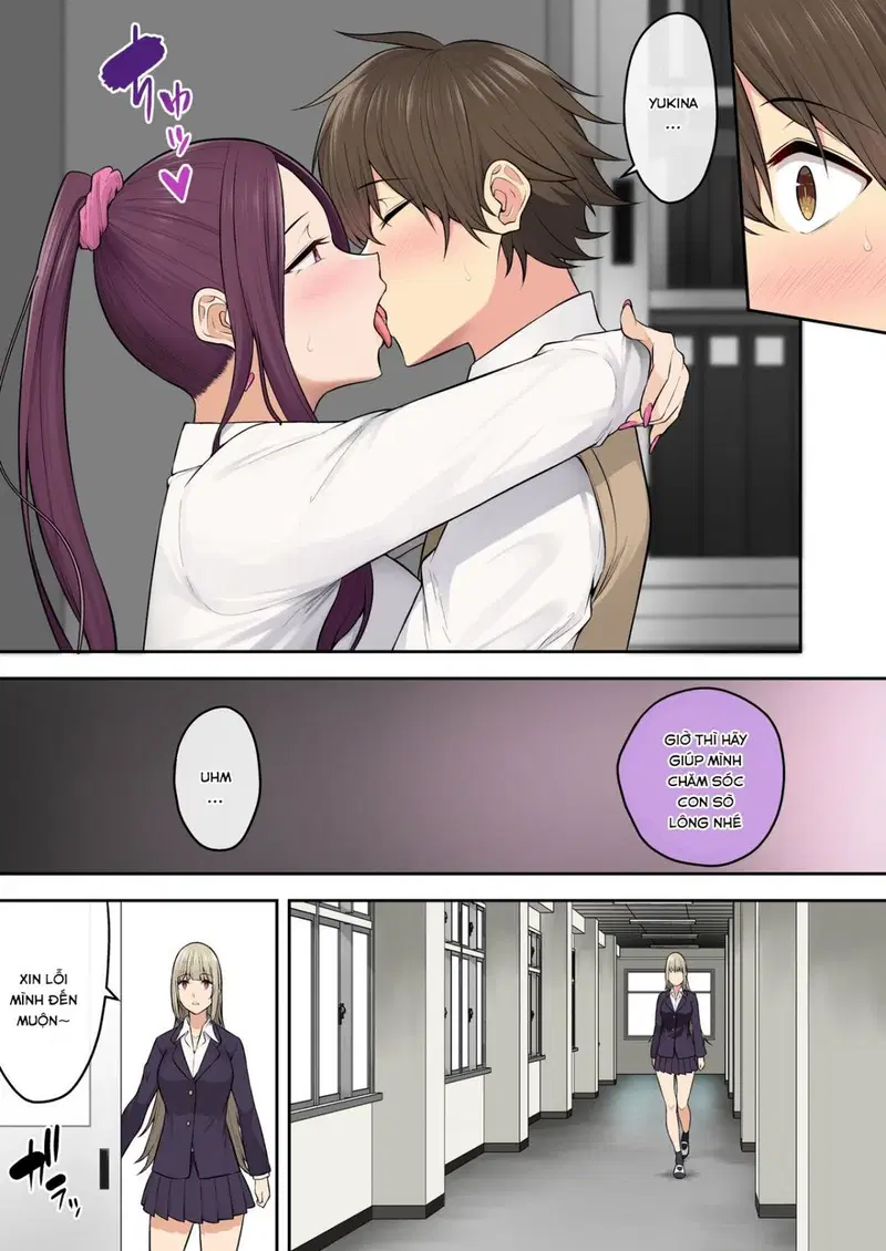 Imaizumi đưa cả bầy Gyaru về nhà mình - Chap 06 trang 8