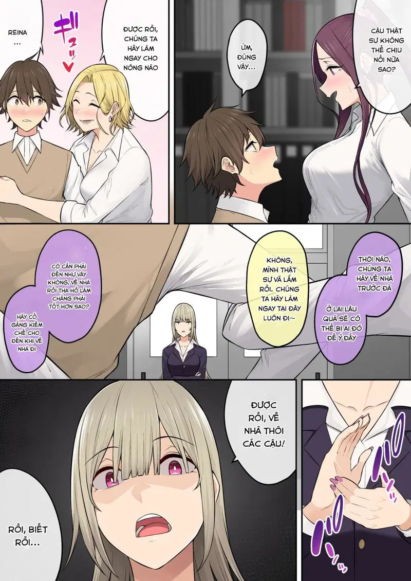 Imaizumi đưa cả bầy Gyaru về nhà mình - Chap 06 trang 11