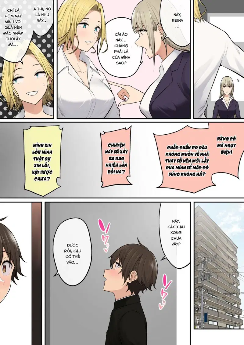 Imaizumi đưa cả bầy Gyaru về nhà mình - Chap 06 trang 12