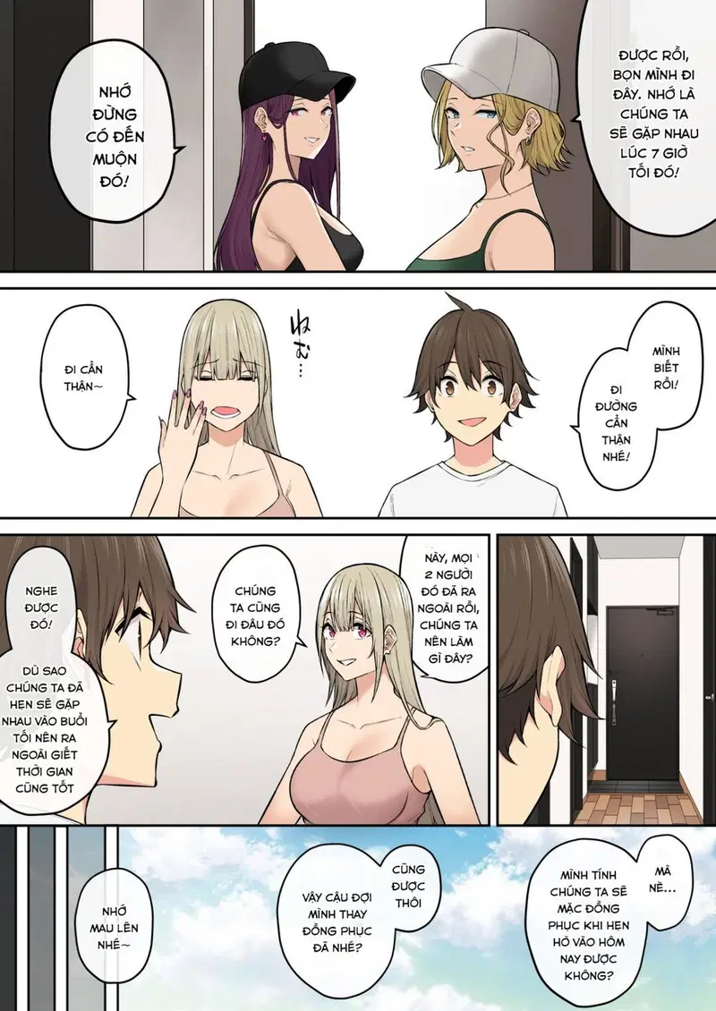 Imaizumi đưa cả bầy Gyaru về nhà mình - Chap 06 trang 57