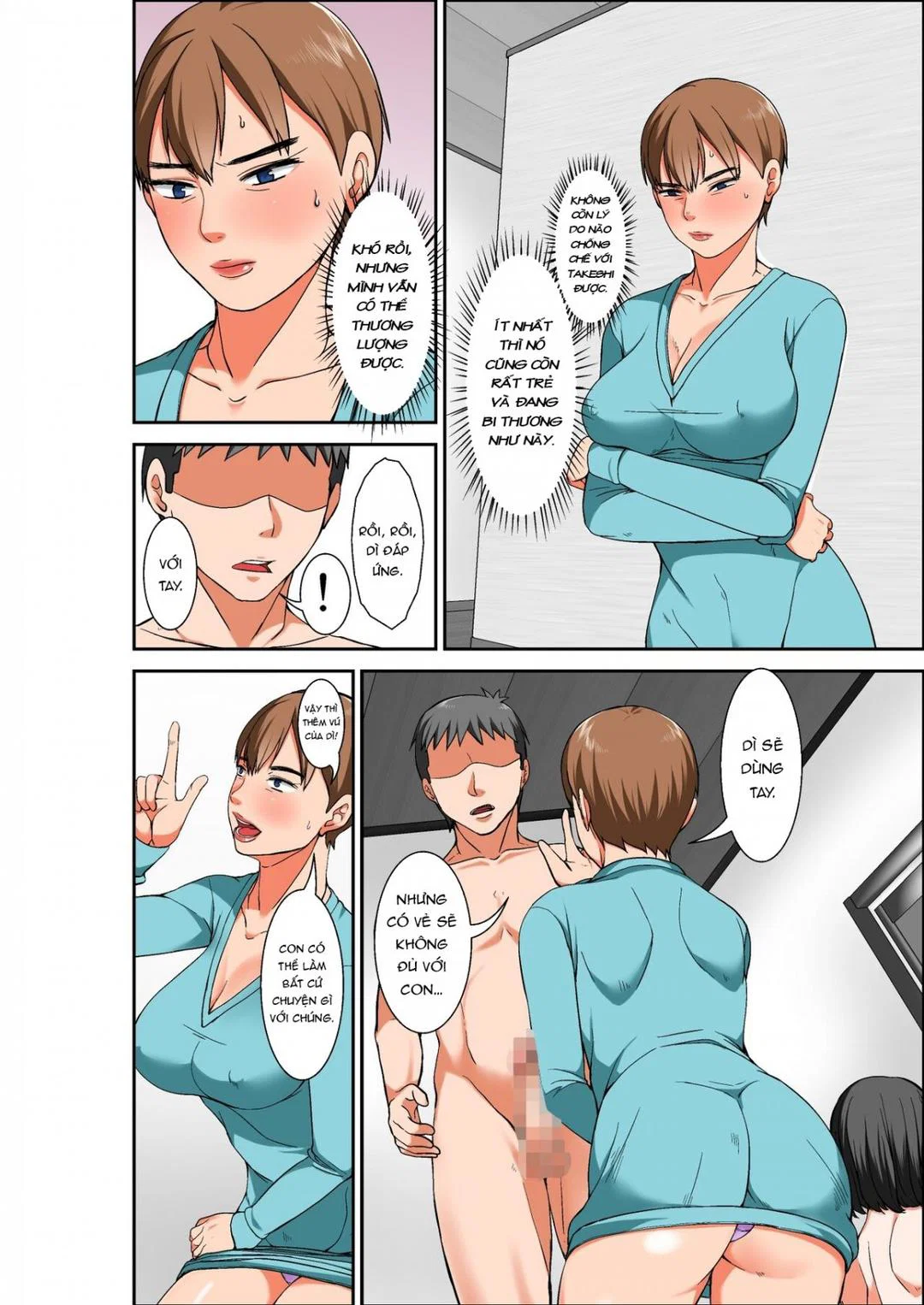 Làm tình với mẹ và dì - Ch. 1 - Với dì trang 15
