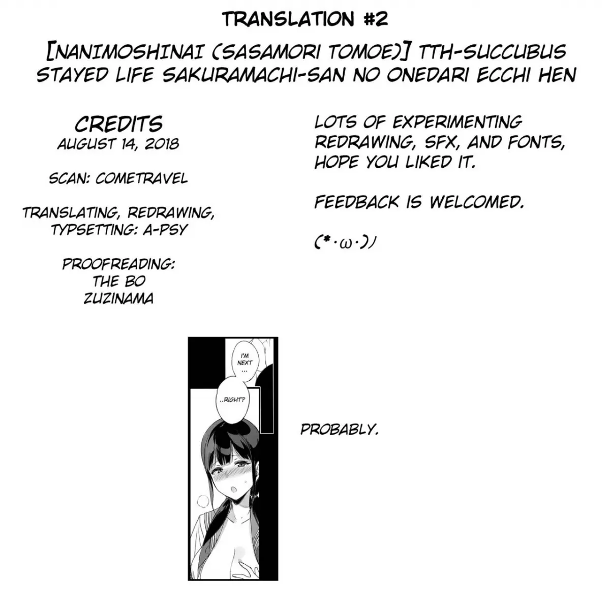 TTH-Succubus Stayed Life Sakuramachi-san no Onedari Ecchi Hen - TTH-Succubus Stayed Life Sakuramachi-san no Onedari Ecchi Hen trang 9