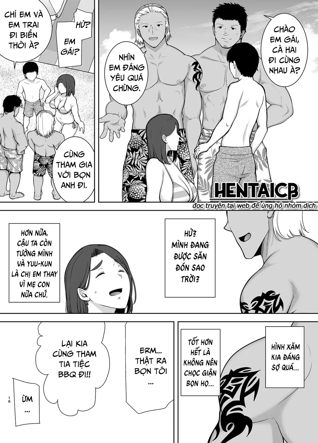 Mẹ chính là người tôi yêu! - Chap 3 - Đi biển vào kỳ nghỉ hè trang 15