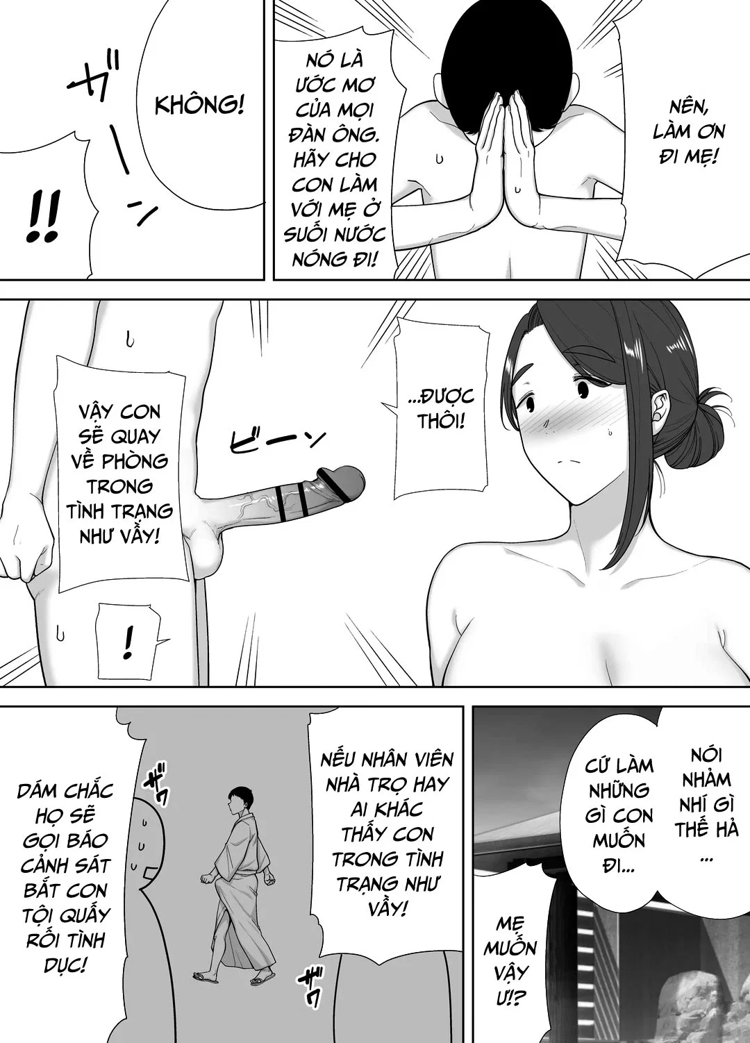 Mẹ chính là người tôi yêu! - Chap 4 - Suối nước nóng trang 6