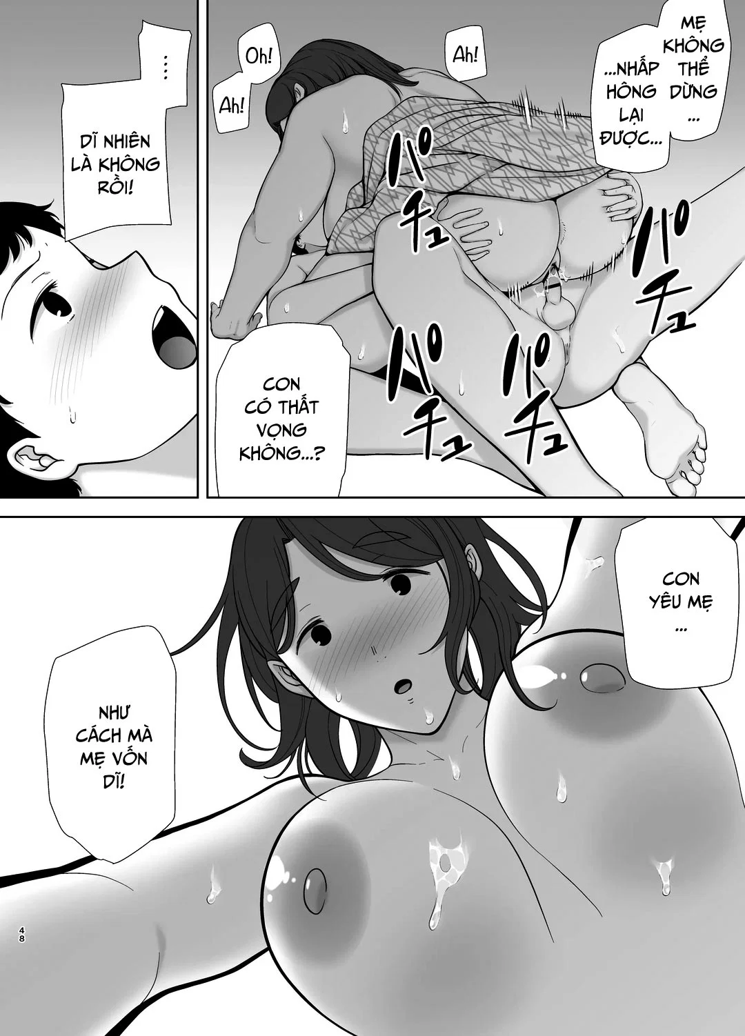 Mẹ chính là người tôi yêu! - Chap 4 - Suối nước nóng trang 48