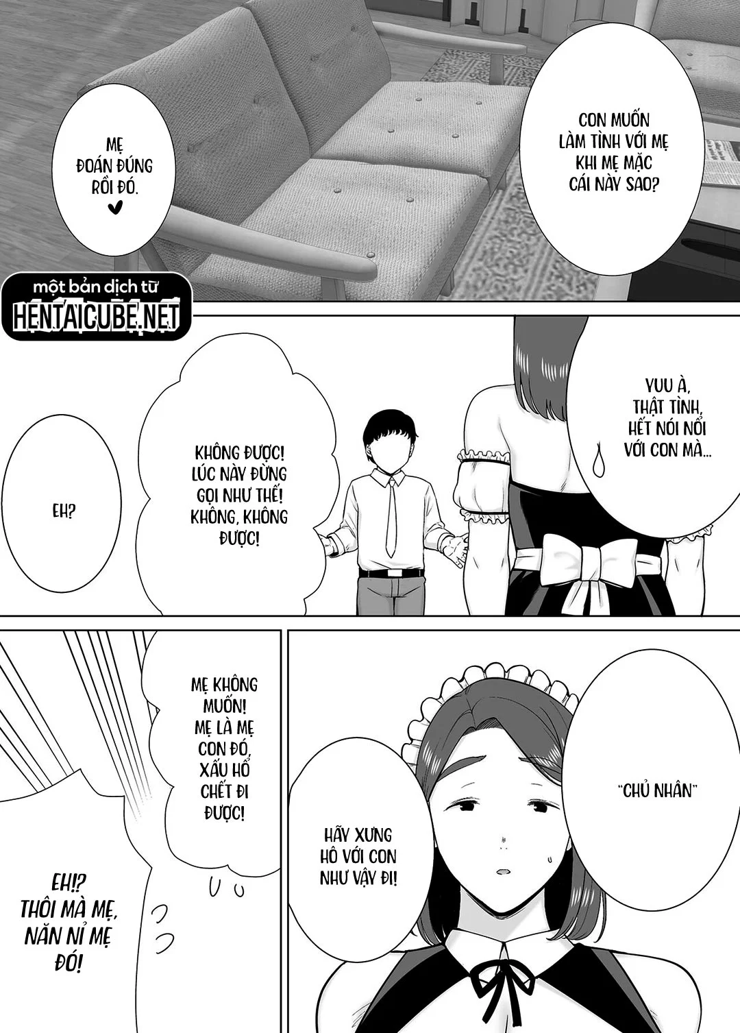 Mẹ chính là người tôi yêu! - Chap 7B - Đồng phục hầu gái trang 3