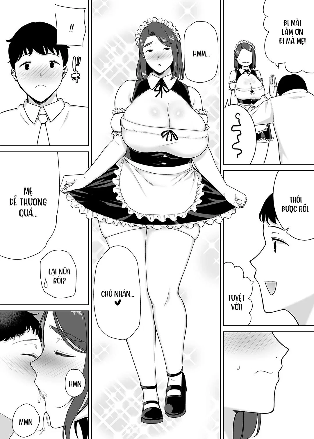 Mẹ chính là người tôi yêu! - Chap 7B - Đồng phục hầu gái trang 4
