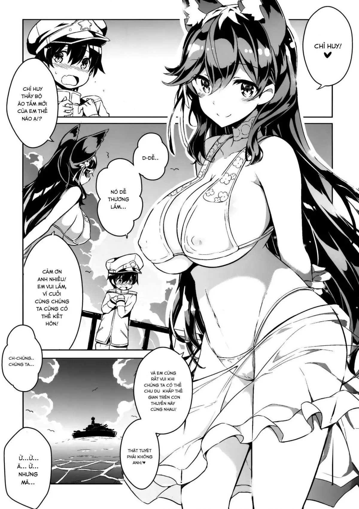 Atago-san no Munyumunyu Oppai o Meshiagare - Atago-san no Munyumunyu Oppai o Meshiagare trang 2