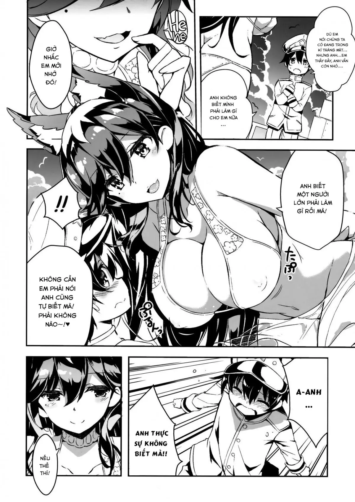 Atago-san no Munyumunyu Oppai o Meshiagare - Atago-san no Munyumunyu Oppai o Meshiagare trang 3