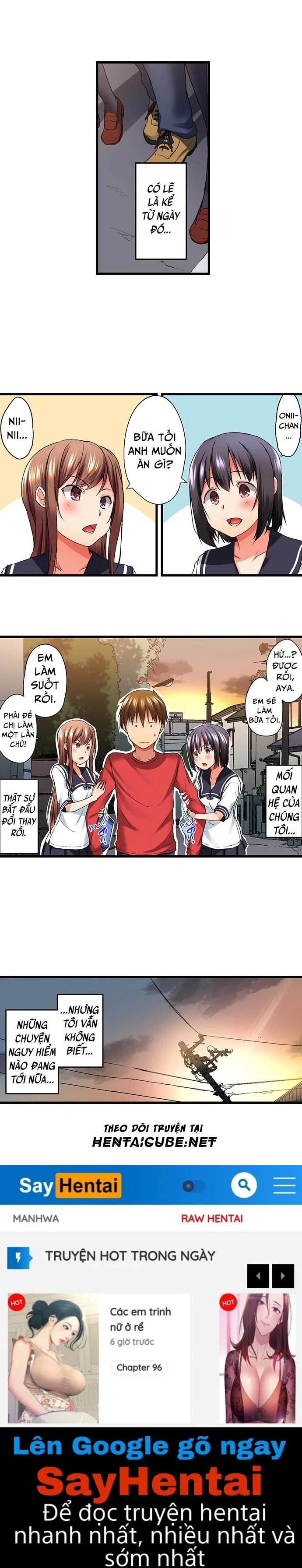 Anh trai và hai cô em dâm dãng - Chap 17-18 trang 18