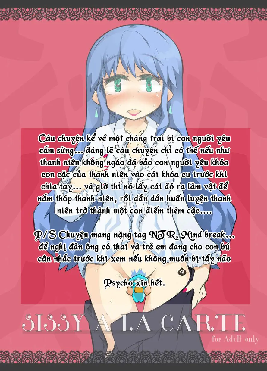 "SISSY A LA CARTE 4" ~Netorare Otokonoko, Teisoutai Kanri Mesuka Choukyou~ - "SISSY A LA CARTE 4" ~Netorare Otokonoko, Teisoutai Kanri Mesuka Choukyou~ trang 2