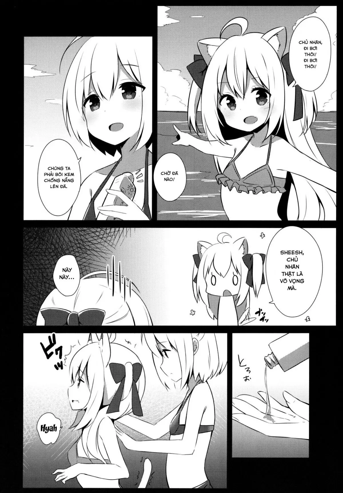 Goshujin-sama to Koneko no Midareta Summer Vacation | Master And Koneko's Confusing Summer Vacation - Goshujin-sama to Koneko no Midareta Summer Vacation | Master And Koneko's Confusing Summer Vacation trang 4