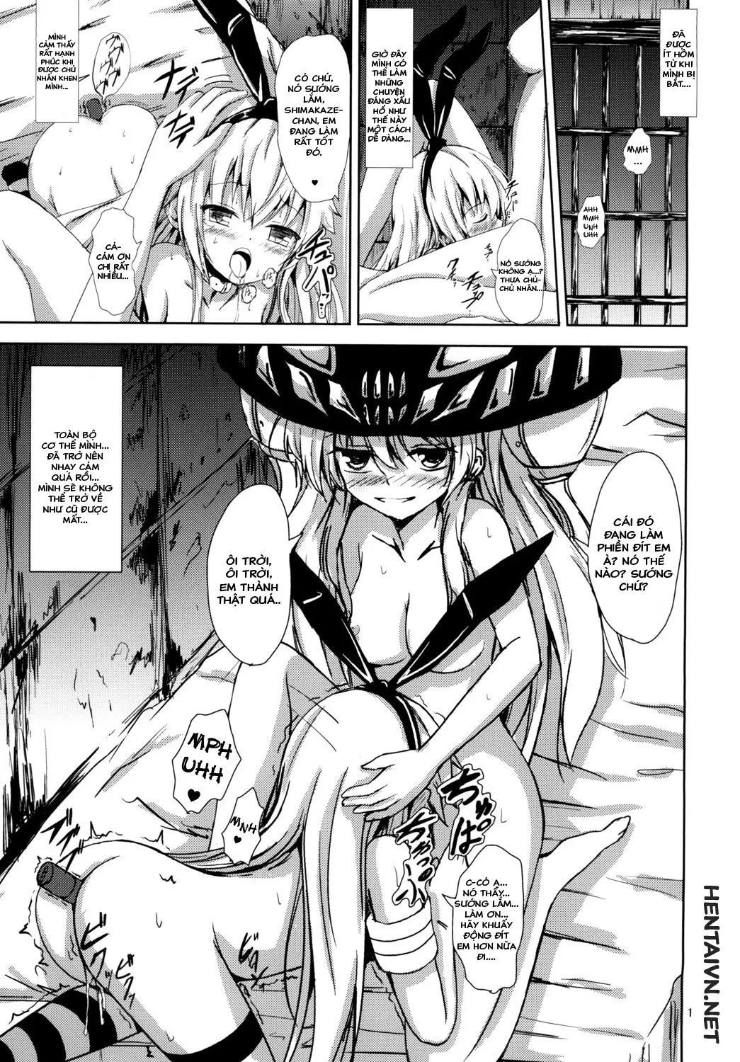 Kuubo Wo-Kyuu-chan no Shimakaze Yuri Dorei Choukyou ~Amatsukaze-chan to Issho Hen~ - Kuubo Wo-Kyuu-chan no Shimakaze Yuri Dorei Choukyou ~Amatsukaze-chan to Issho Hen~ trang 2