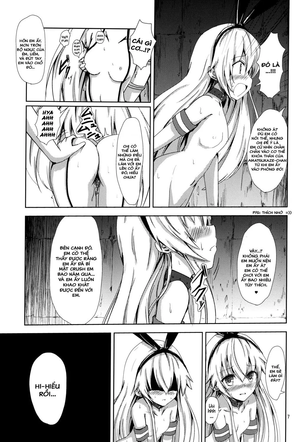 Kuubo Wo-Kyuu-chan no Shimakaze Yuri Dorei Choukyou ~Amatsukaze-chan to Issho Hen~ - Kuubo Wo-Kyuu-chan no Shimakaze Yuri Dorei Choukyou ~Amatsukaze-chan to Issho Hen~ trang 8