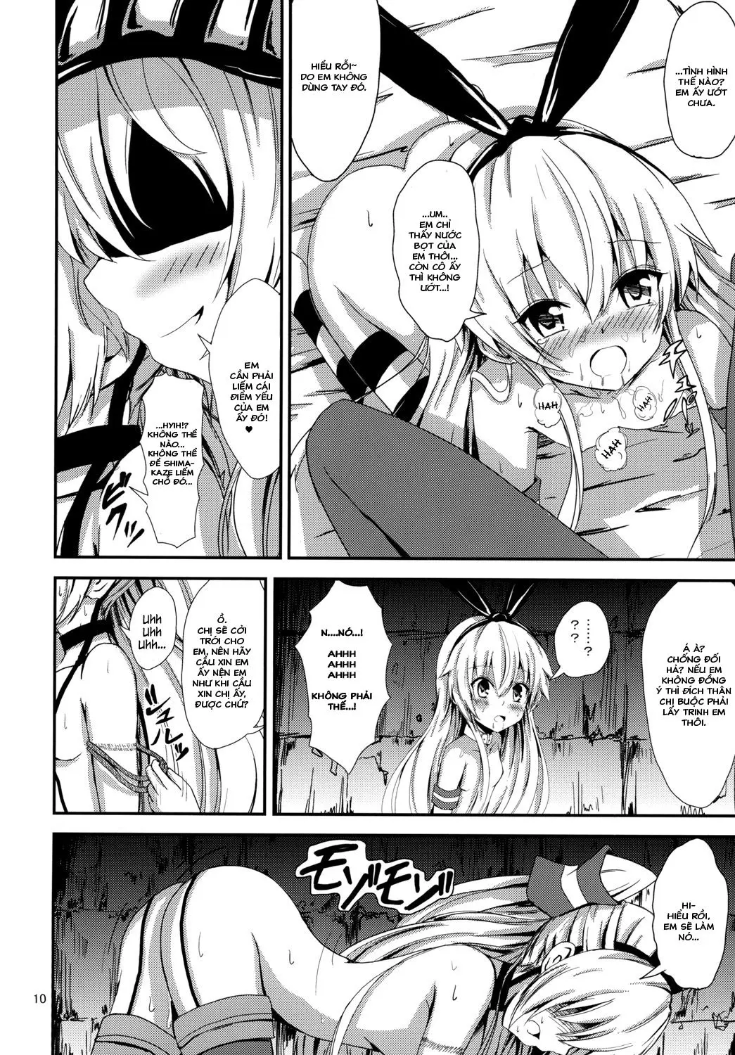 Kuubo Wo-Kyuu-chan no Shimakaze Yuri Dorei Choukyou ~Amatsukaze-chan to Issho Hen~ - Kuubo Wo-Kyuu-chan no Shimakaze Yuri Dorei Choukyou ~Amatsukaze-chan to Issho Hen~ trang 11