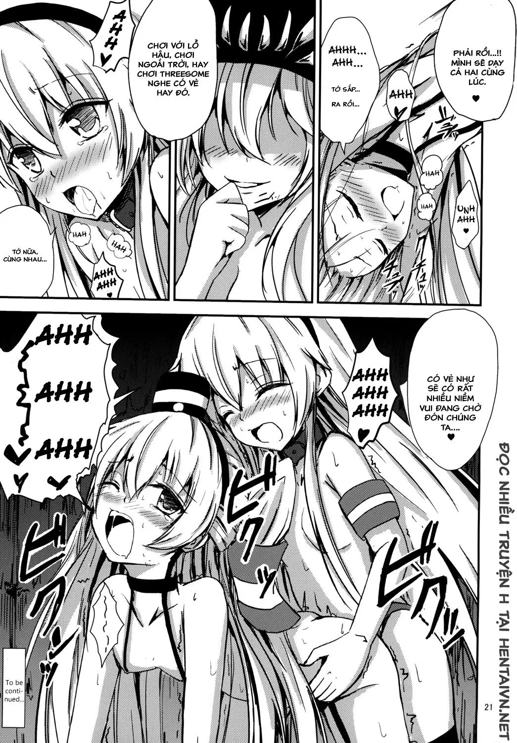 Kuubo Wo-Kyuu-chan no Shimakaze Yuri Dorei Choukyou ~Amatsukaze-chan to Issho Hen~ - Kuubo Wo-Kyuu-chan no Shimakaze Yuri Dorei Choukyou ~Amatsukaze-chan to Issho Hen~ trang 22