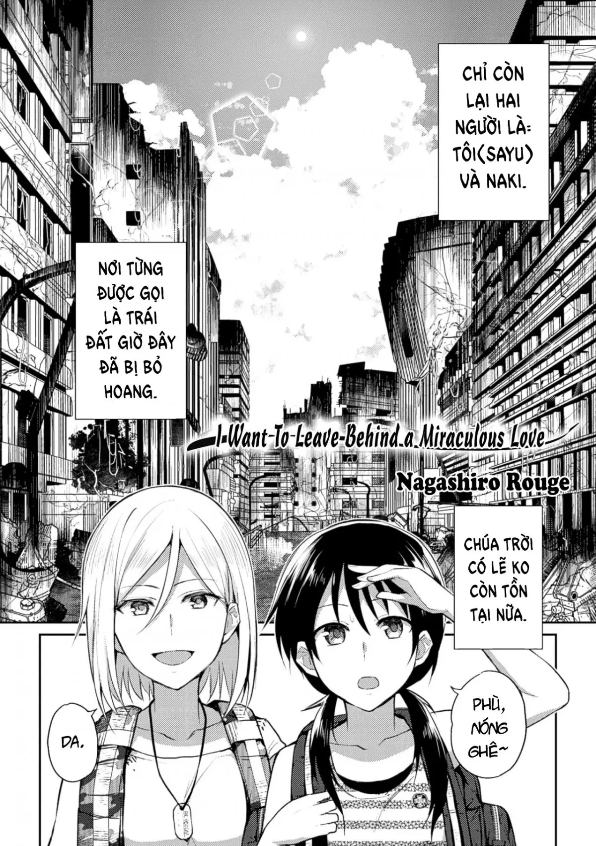 Kiseki no Suki o Nokoshitai | I Want To Leave Behind a Miraculous Love - Kiseki no Suki o Nokoshitai | I Want To Leave Behind a Miraculous Love trang 2
