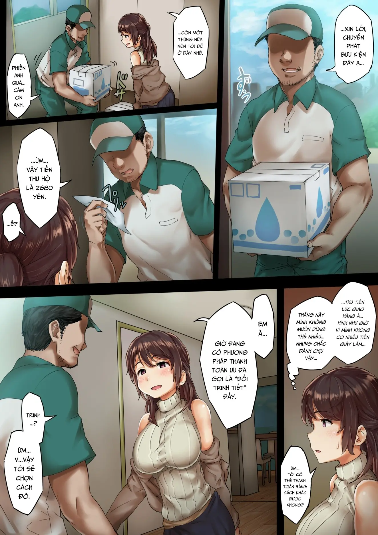 Otto ni Naisho de Kozukuri Takuhai Service Oshiharai wa Teisou Hikikae - Otto ni Naisho de Kozukuri Takuhai Service Oshiharai wa Teisou Hikikae trang 8