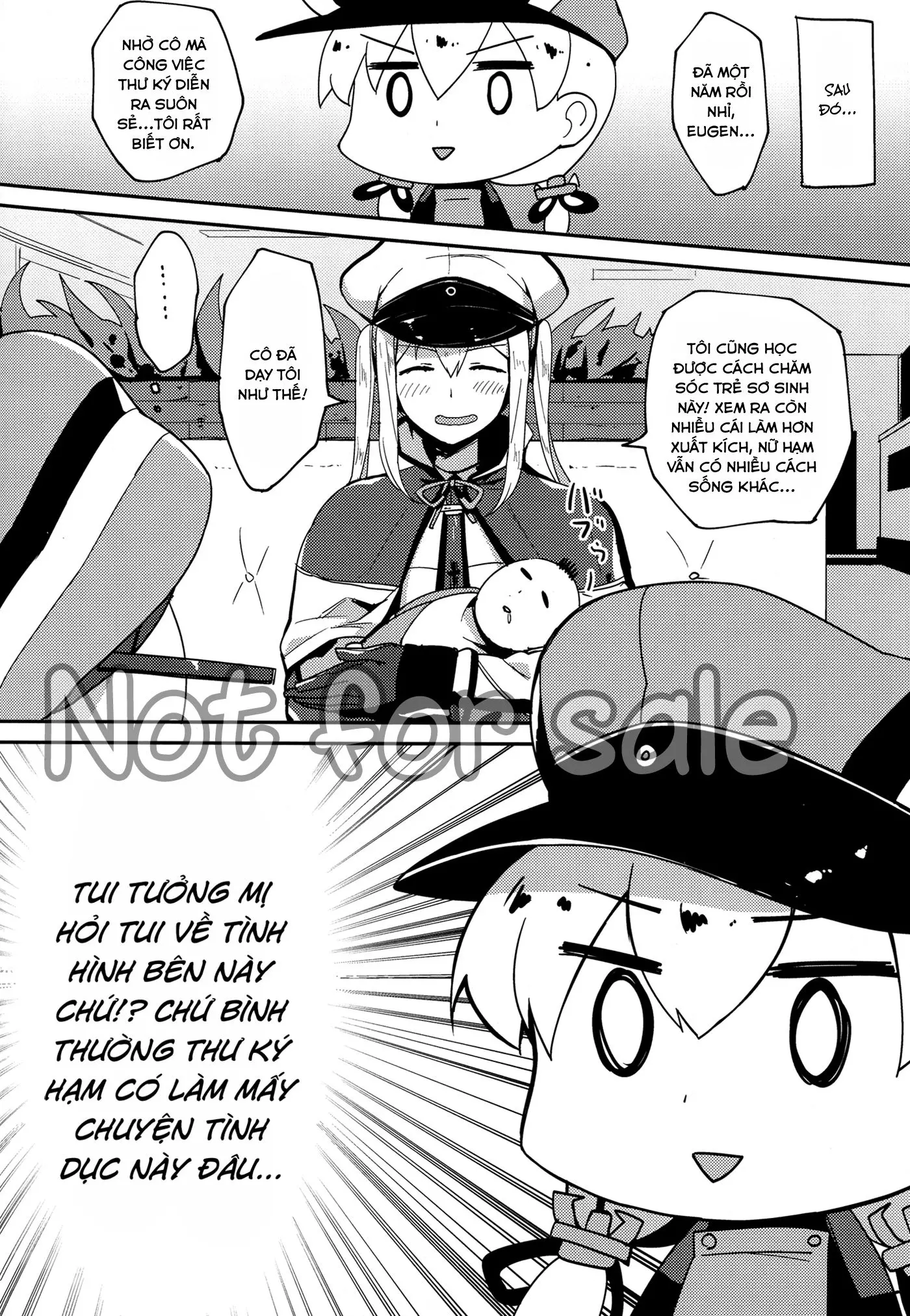 Iinari Doitsu Kuubo  Graf-san  Kanchigai desu yo! - Iinari Doitsu Kuubo  Graf-san  Kanchigai desu yo! trang 23