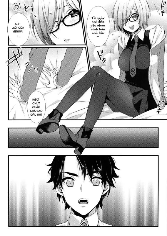 Ore no Heya de Mashu ga Neteta kara Muchakucha ni Shite mita | I found Mash sleeping in my room so I fucked her silly - Ore no Heya de Mashu ga Neteta kara Muchakucha ni Shite mita | I found Mash sleeping in my room so I fucked her silly trang 4